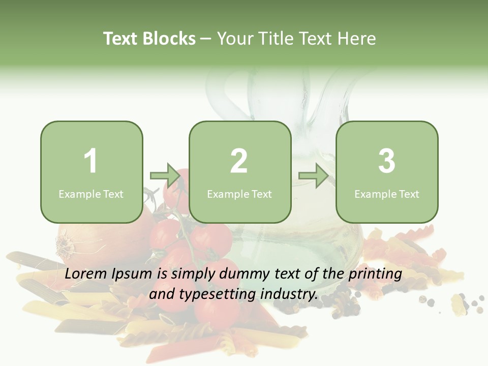 Yellow Pepper Tomato PowerPoint Template