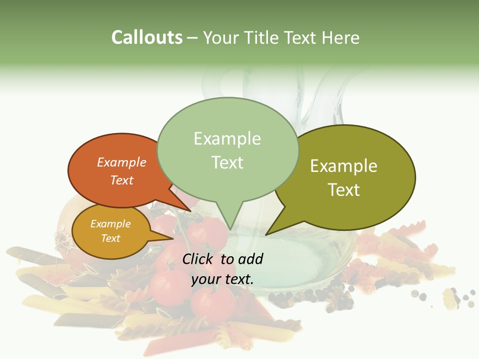 Yellow Pepper Tomato PowerPoint Template