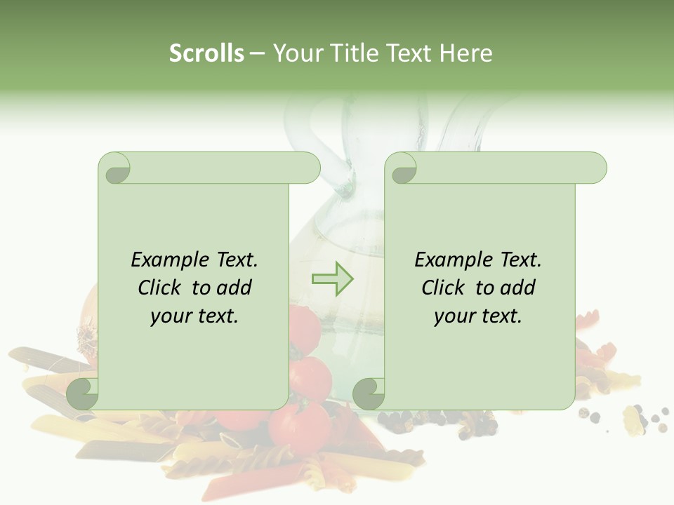Yellow Pepper Tomato PowerPoint Template