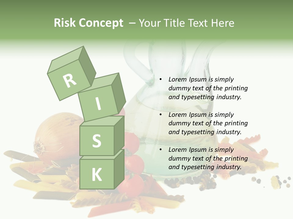 Yellow Pepper Tomato PowerPoint Template