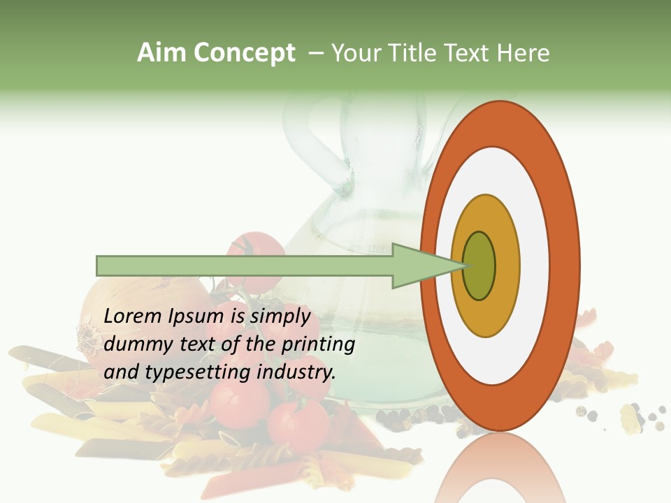 Yellow Pepper Tomato PowerPoint Template