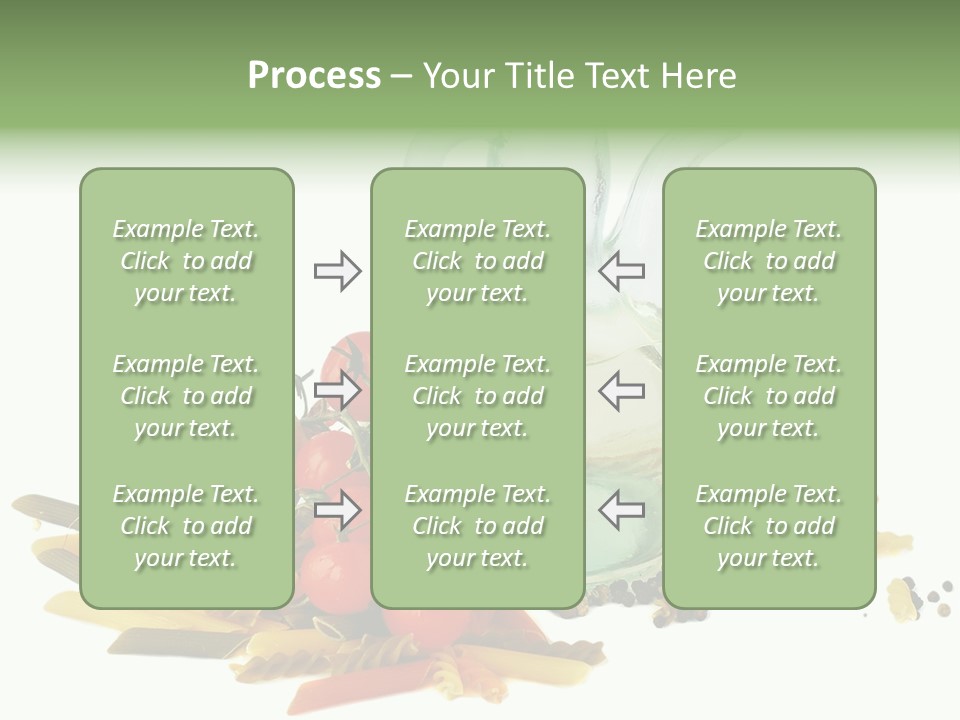 Yellow Pepper Tomato PowerPoint Template