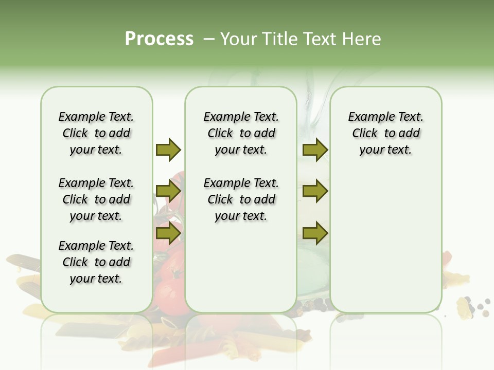 Yellow Pepper Tomato PowerPoint Template