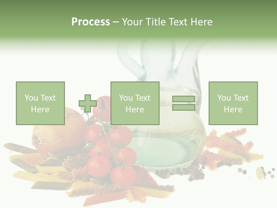 Yellow Pepper Tomato PowerPoint Template