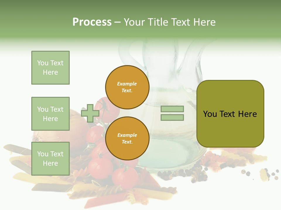 Yellow Pepper Tomato PowerPoint Template