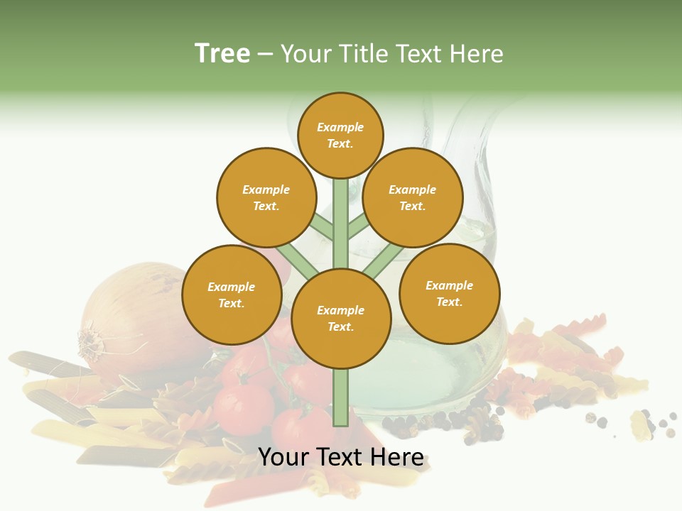 Yellow Pepper Tomato PowerPoint Template