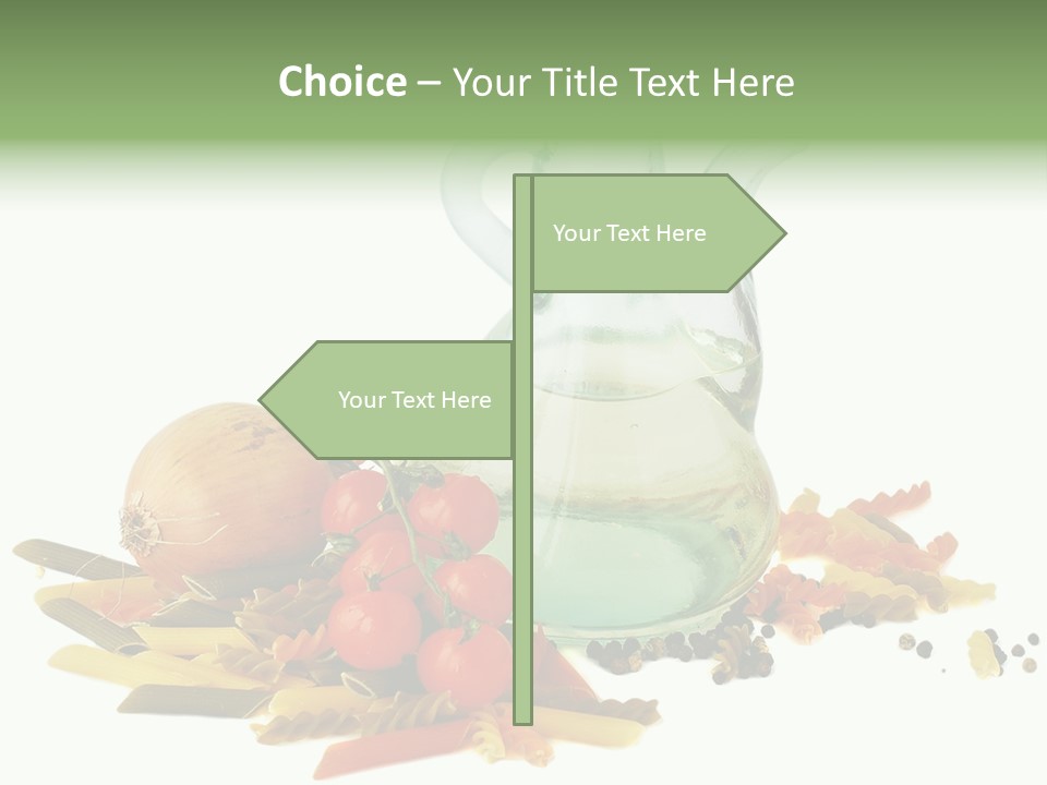 Yellow Pepper Tomato PowerPoint Template