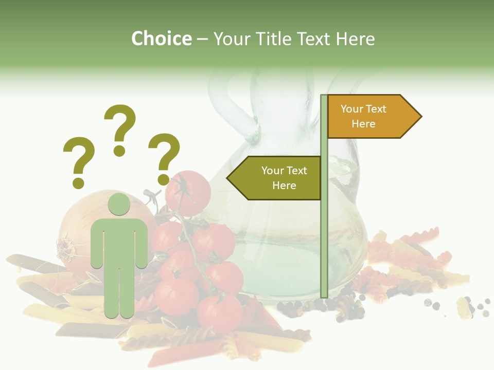 Yellow Pepper Tomato PowerPoint Template