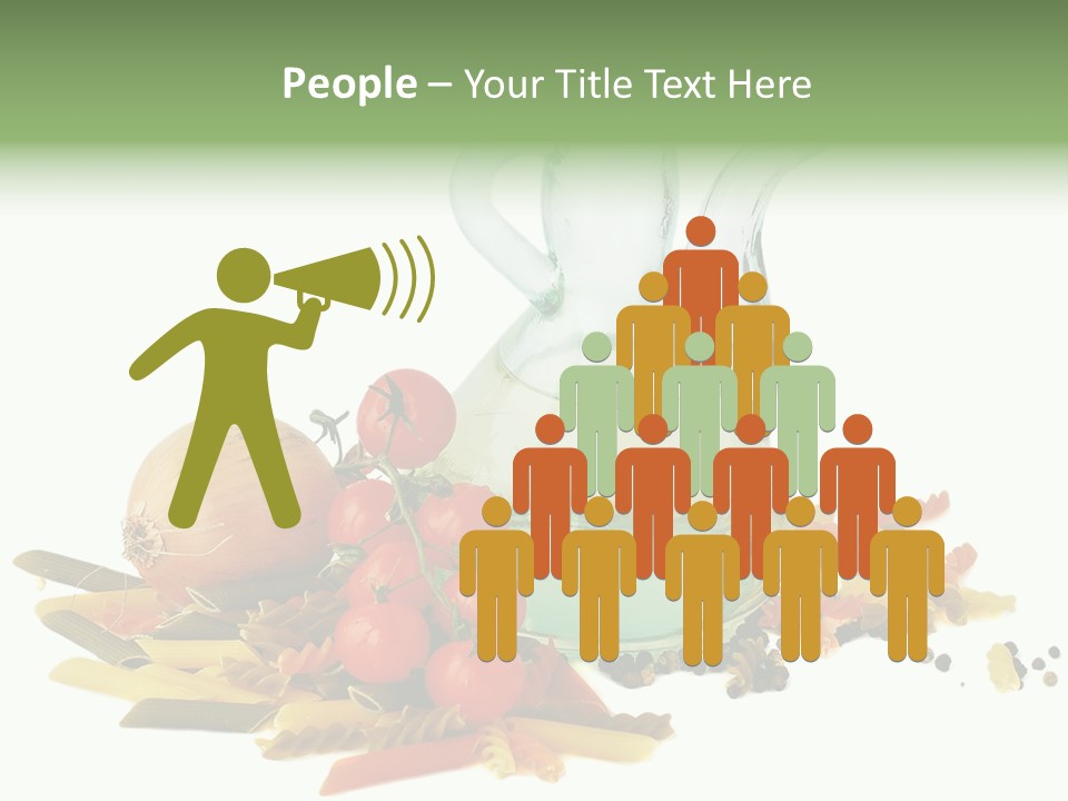 Yellow Pepper Tomato PowerPoint Template