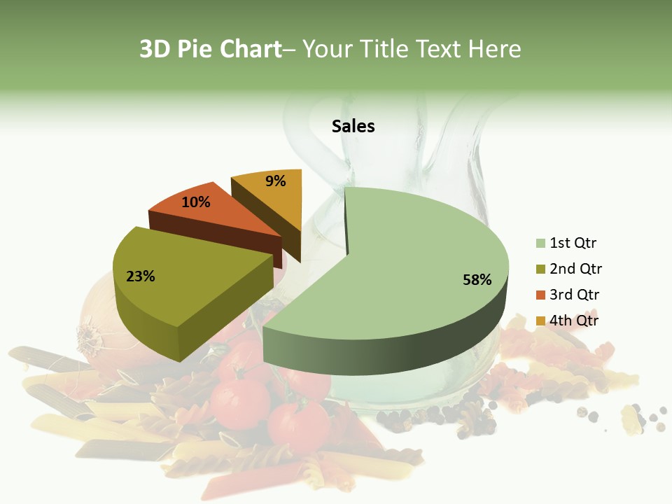 Yellow Pepper Tomato PowerPoint Template