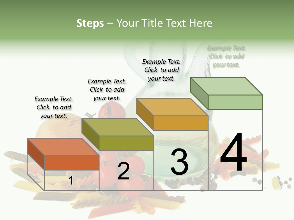Yellow Pepper Tomato PowerPoint Template