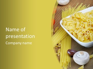 Natural Eating Prepared PowerPoint Template