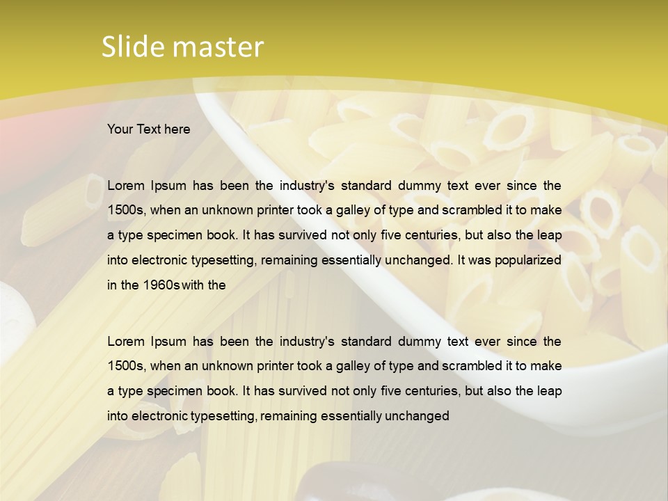 Natural Eating Prepared PowerPoint Template