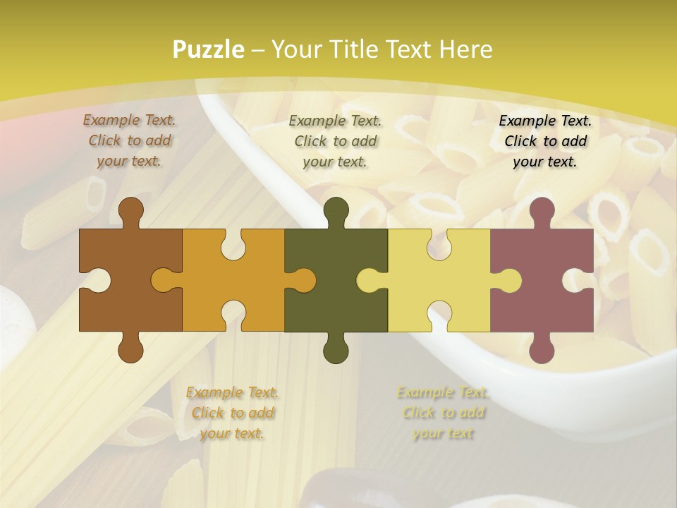 Natural Eating Prepared PowerPoint Template