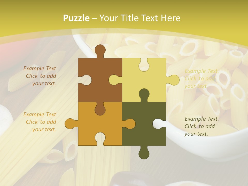 Natural Eating Prepared PowerPoint Template