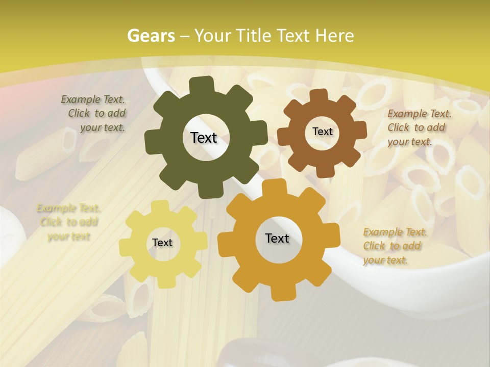 Natural Eating Prepared PowerPoint Template