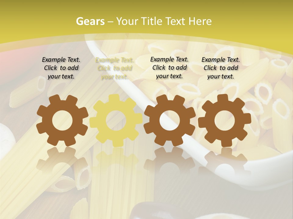 Natural Eating Prepared PowerPoint Template