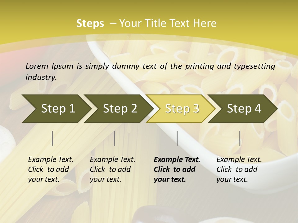 Natural Eating Prepared PowerPoint Template