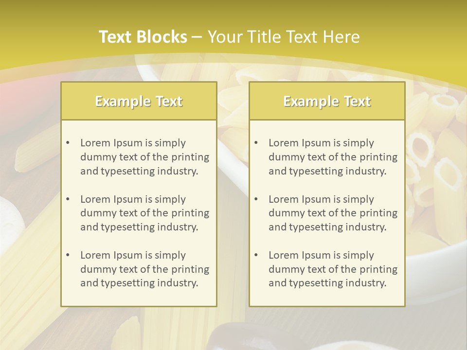 Natural Eating Prepared PowerPoint Template