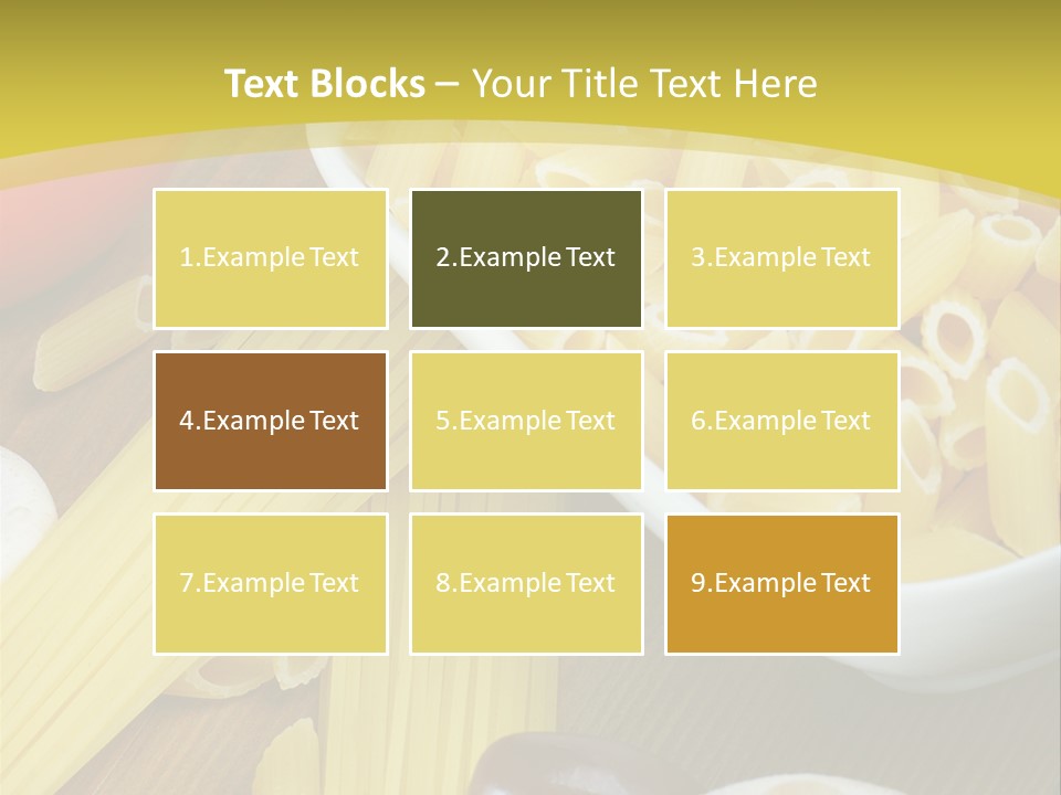 Natural Eating Prepared PowerPoint Template
