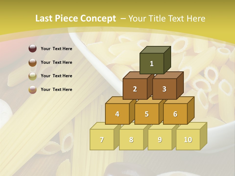 Natural Eating Prepared PowerPoint Template