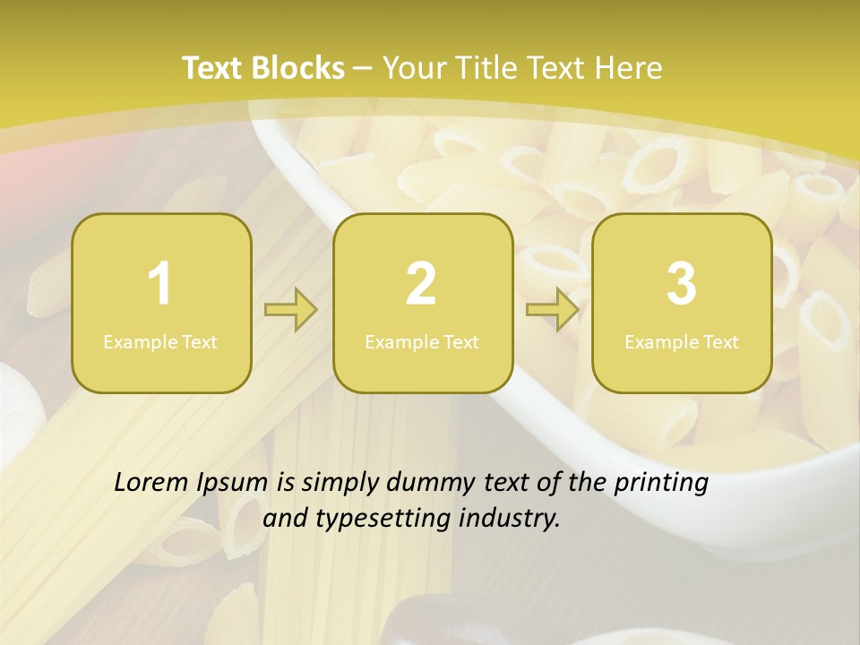 Natural Eating Prepared PowerPoint Template
