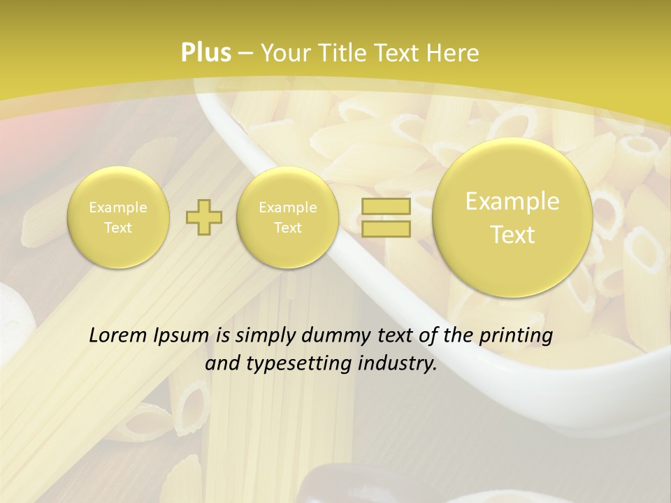 Natural Eating Prepared PowerPoint Template