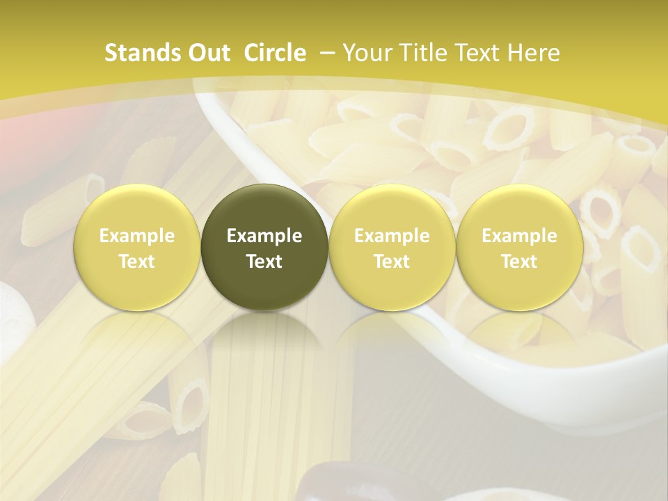 Natural Eating Prepared PowerPoint Template