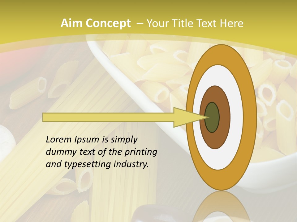 Natural Eating Prepared PowerPoint Template