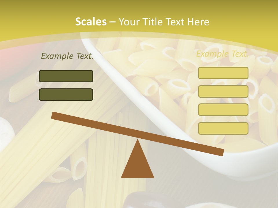 Natural Eating Prepared PowerPoint Template