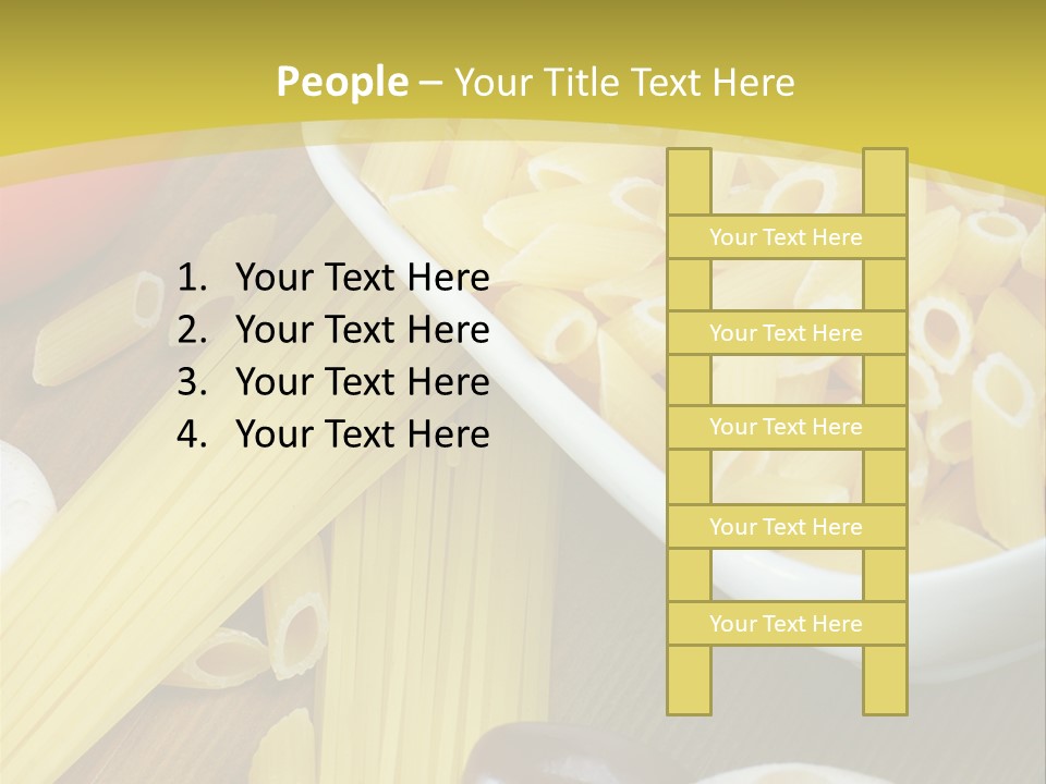 Natural Eating Prepared PowerPoint Template