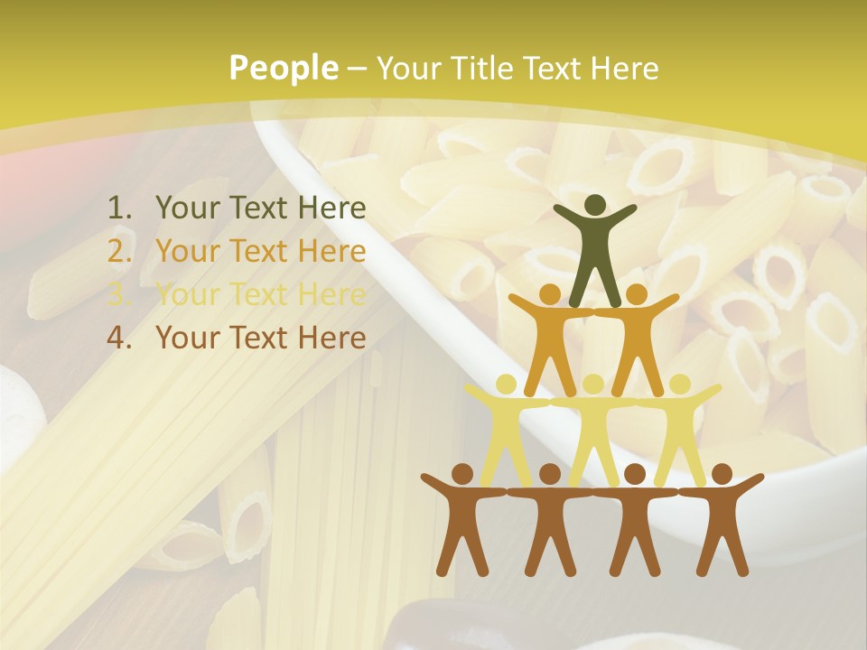 Natural Eating Prepared PowerPoint Template