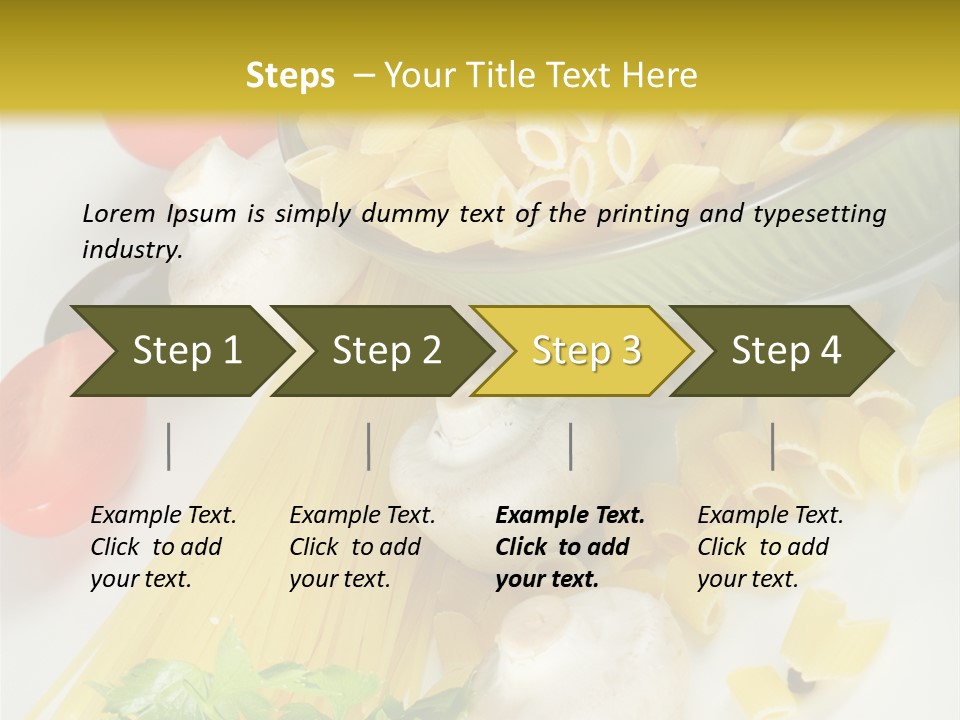 Meal Olive Italian PowerPoint Template