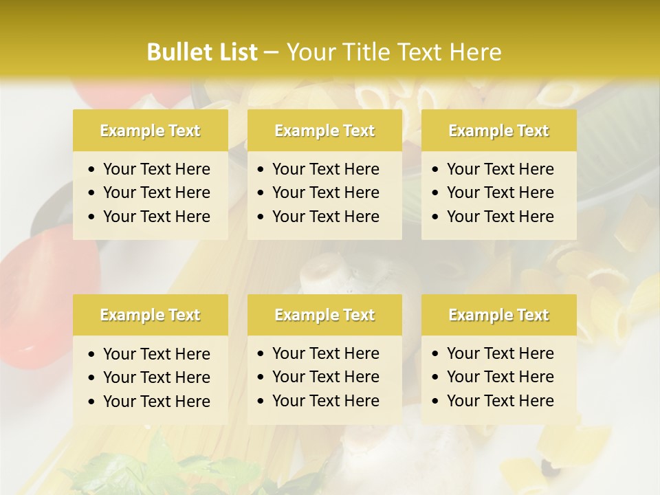 Meal Olive Italian PowerPoint Template