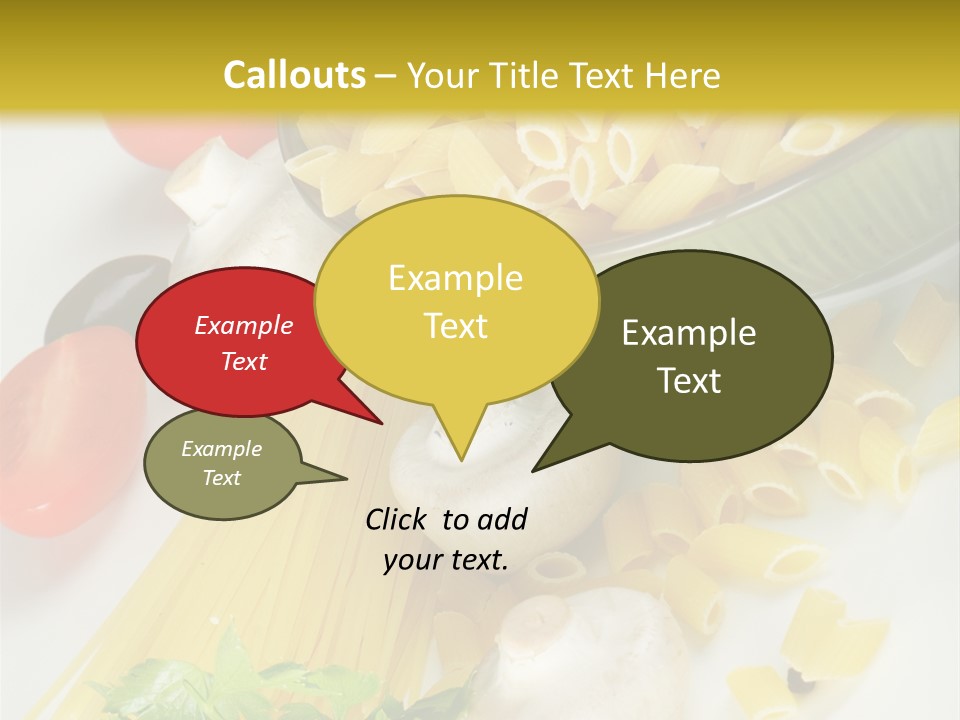 Meal Olive Italian PowerPoint Template