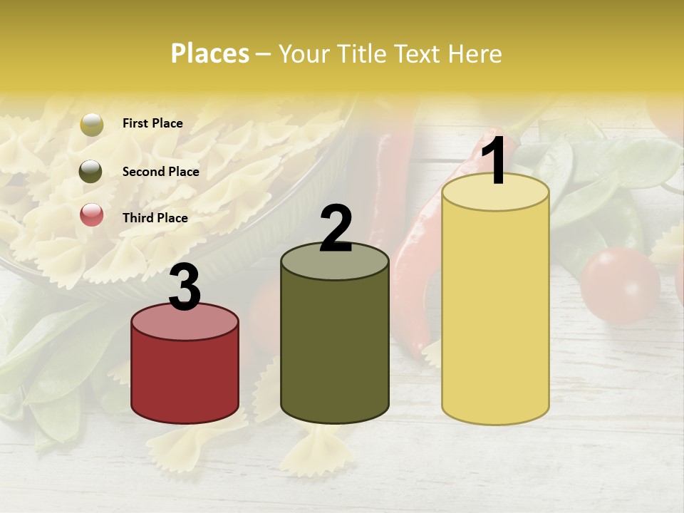 Black Natural Cruet PowerPoint Template