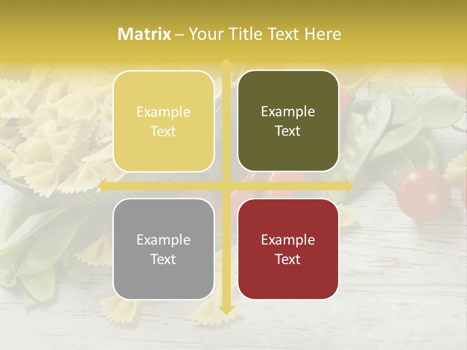 Black Natural Cruet PowerPoint Template