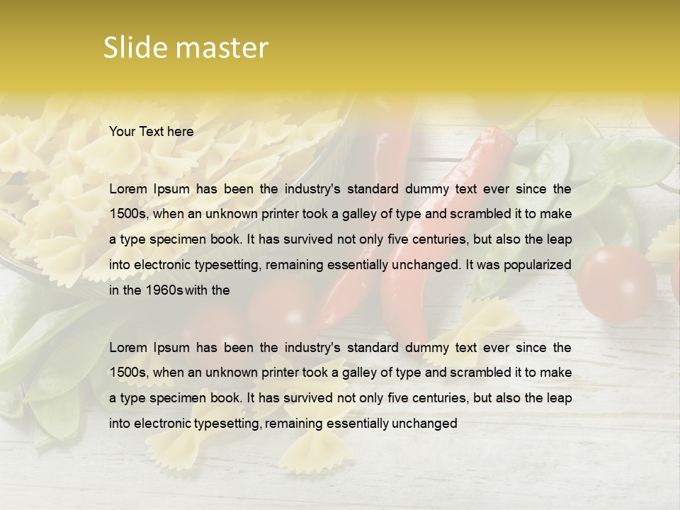 Black Natural Cruet PowerPoint Template