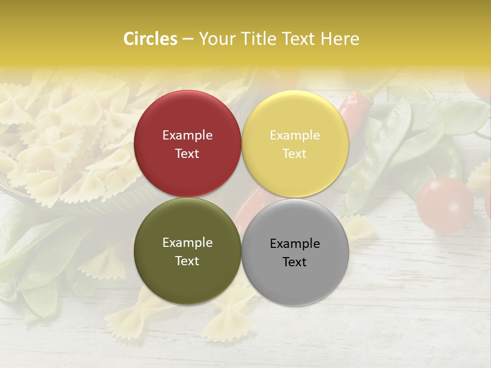 Black Natural Cruet PowerPoint Template