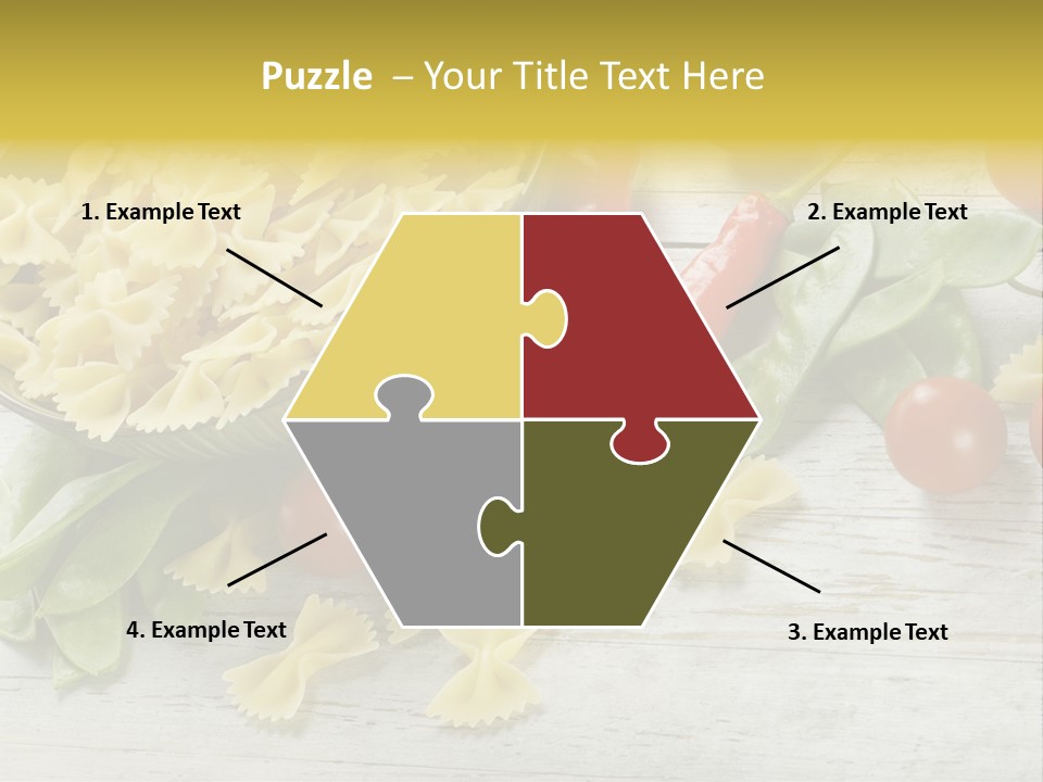 Black Natural Cruet PowerPoint Template