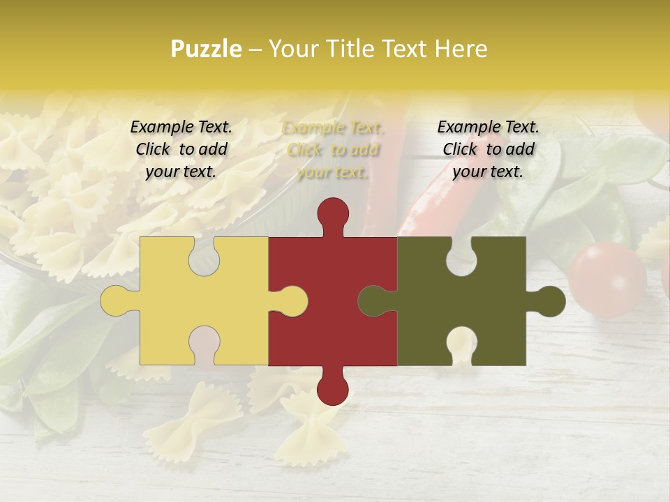 Black Natural Cruet PowerPoint Template