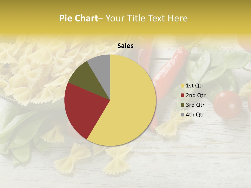 Black Natural Cruet PowerPoint Template