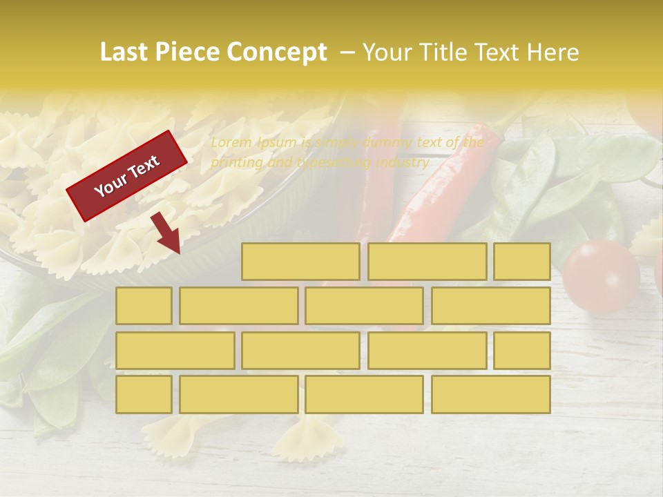 Black Natural Cruet PowerPoint Template