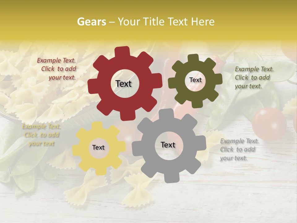 Black Natural Cruet PowerPoint Template