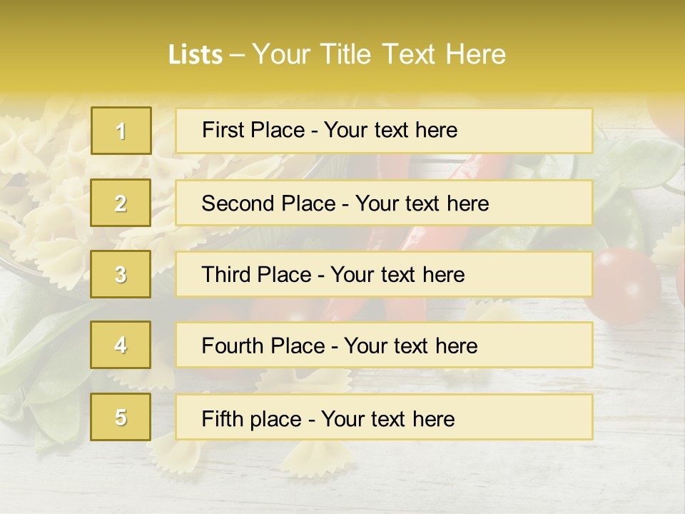 Black Natural Cruet PowerPoint Template