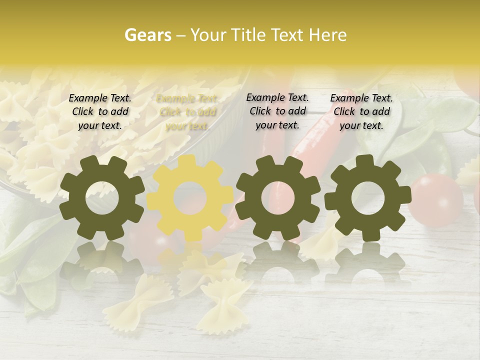 Black Natural Cruet PowerPoint Template