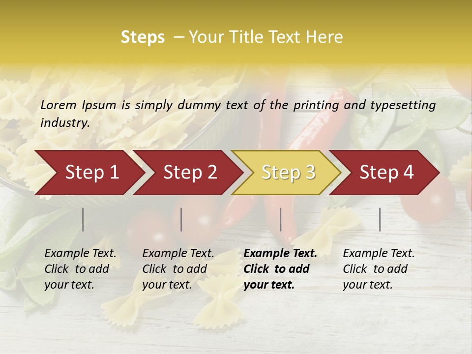 Black Natural Cruet PowerPoint Template