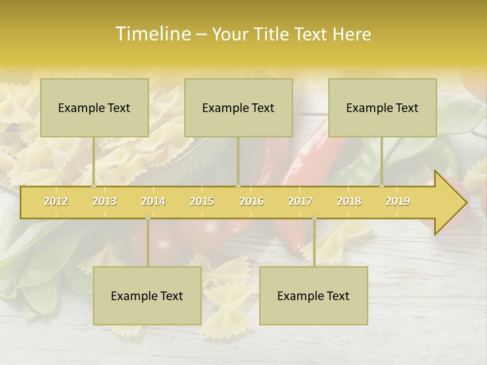Black Natural Cruet PowerPoint Template