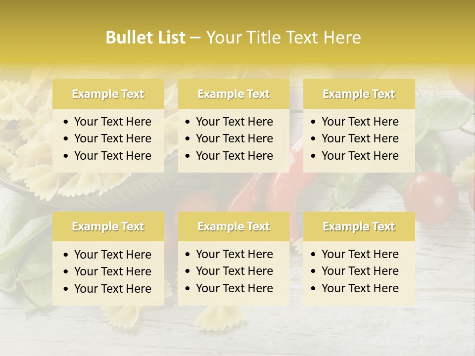 Black Natural Cruet PowerPoint Template