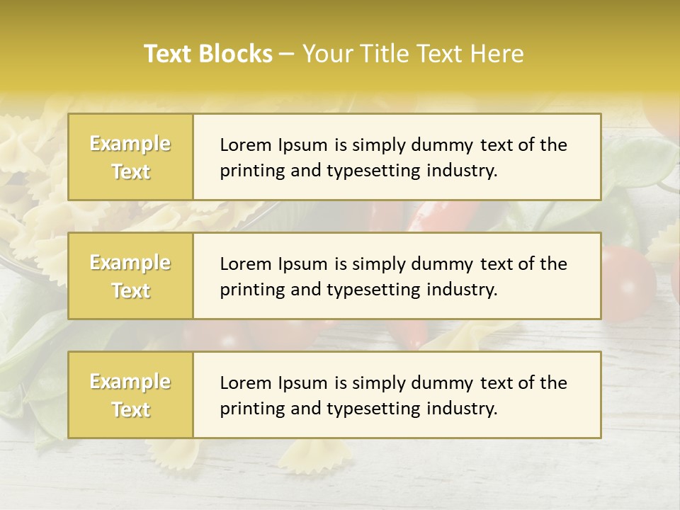 Black Natural Cruet PowerPoint Template
